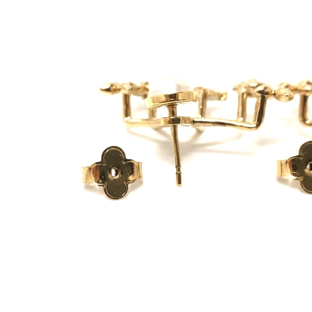 LOUIS VUITTON White Pearl Earrings - Picture 8 of 9